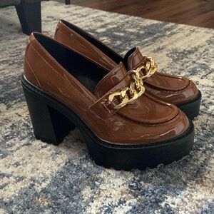 Madden Girl heeled platforms